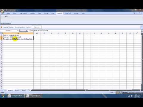 Excel Split Cells Into Multiple Rows or Columns Software