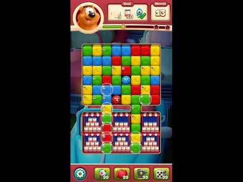 Toon Blast Level 8089 - NO BOOSTERS 🐻🐺🐱 | SKILLGAMING ✔️