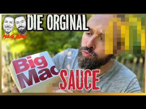 BIG MAC Sauce REZEPT  - 95% REAL McDonalds Big Mac Sauce -M&G-BBQ