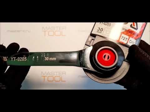 Ключ ріжково-накидний YATO з тріщаткою : CrV, М= 30 мм, L= 400 мм 72T [6/24]