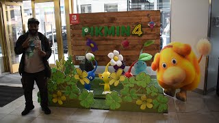 Pikmin 4 Launch Day at Nintendo NY