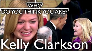 Kelly Clarkson Breaks Down Over Obama Connection | Who Do You Think You Are