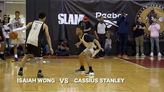 CASSIUS STANLEY vs ISAIAH WONG  &quot;BATTLE AT THE IVERSON CLASSIC&quot;