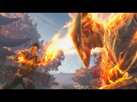 Raiden Learns More About Old Raiden And Being Taught By Shirai Ryu - MK 1 Raiden Story Tower Ending