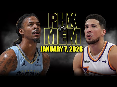Phoenix Suns vs Memphis Grizzlies Full Game Highlights – January 7, 2026 | NBA Season