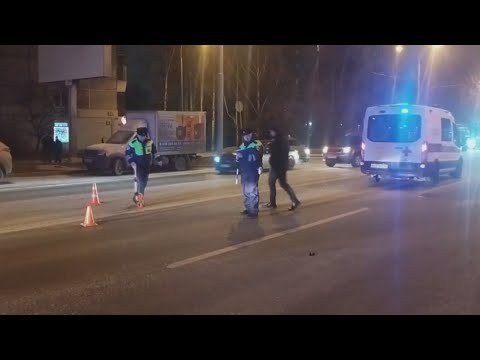 88-летнюю старушку сбили 2 машины