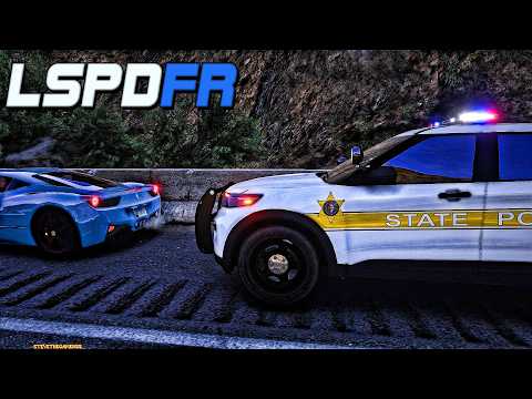 GTA 5 LSPDFR | Illinois State Police Highway Patrol| Ford Explorer Traffic Unit!