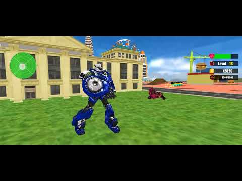 red Evil multiple transformation jet Robot car game 2020 Android