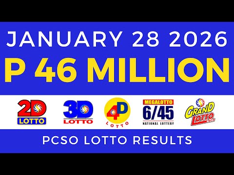 Lotto Result Today 9pm January 28 2026 PCSO