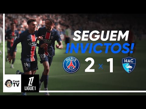 Gols e lances de PSG x Le Havre