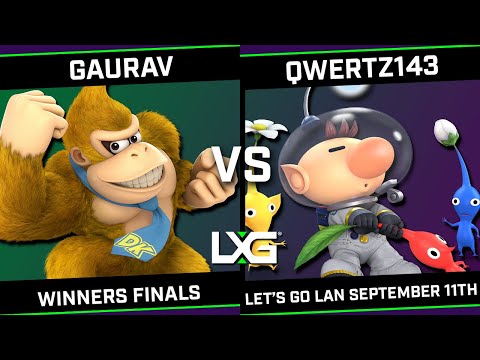 Gaurav (Donkey Kong) vs qwertz143 (Olimar) - LXG Let's Go LAN September 11th - Winners Finals