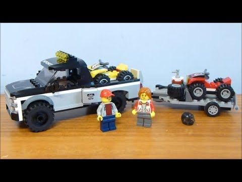 Lego City ATV Race Team Review - Set #60148