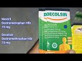 Obat Batuk Decolsin Dan Mextril Antitusif Batuk Kering Batuk Berdahak Batuk Flu Pilek