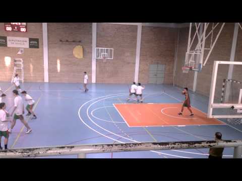 Cajasol cadete b calentando