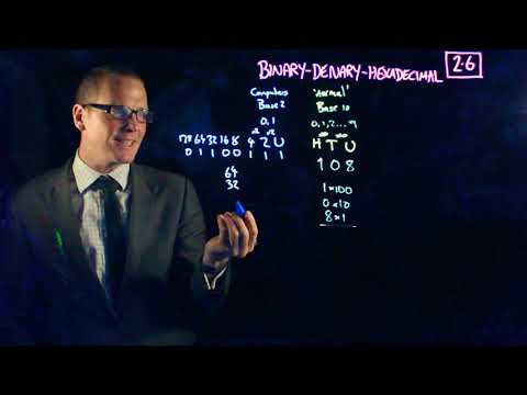 Computing Maths Stuff - Binary, Denary/Decimal and Hexadecimal OCR GCSE 2.6 (J276) and 1.2.4 (J277)