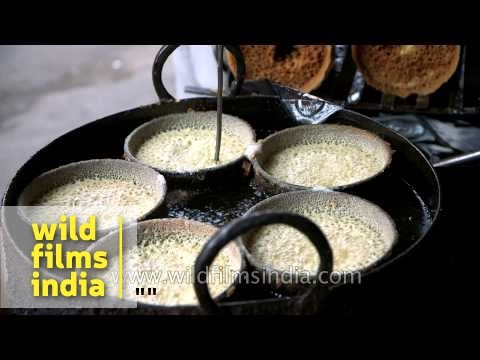 Making of 'Ghevar' at a sweet shop in Jaipur