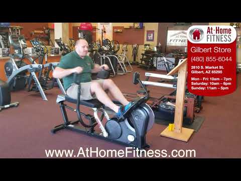 AtHomeFitness.com -  Inspire Fitness Cross Rower Product Review - Gilbert Showroom