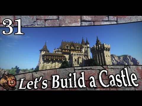 Dukonred1 - Minecraft: Let's Build a Castle - Ep.31 - Gate/Feast Hall/Terrain/Updating