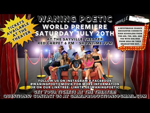 Waning Poetic - World Premiere Announcement