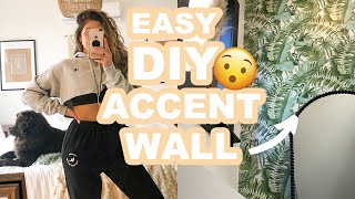 HOMESENSE TRIP!! DIY Accent Wall [SUPER EASY] & Surprising Morgan's mom with a Mother's Day gift!