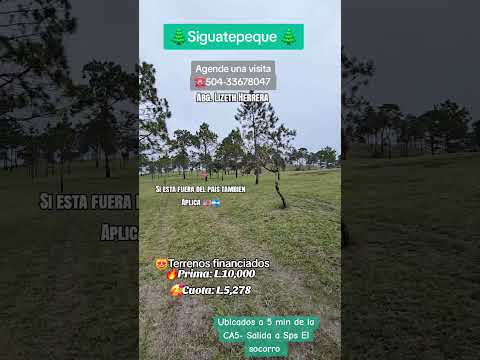 terrenos en Siguatepeque , El socorro #viraltiktok  #honduras #viral   #siguatepeque
