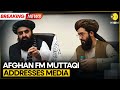 BREAKING Amir Khan Muttaqi Holds Press Conference In New Delhi Women Journalists Attend Press Meet