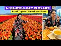 அமெரிக்காவில் ROAD Trip To A Beautiful Village Panera Bread Restaurant Din