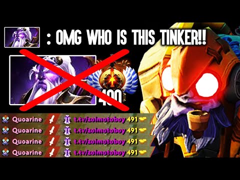 Reason Why You Should Ban Quoarine Tinker - Rip Immortal 400 Void Spirit Dota 2