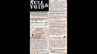 Null And Void - demo cassette - 1982