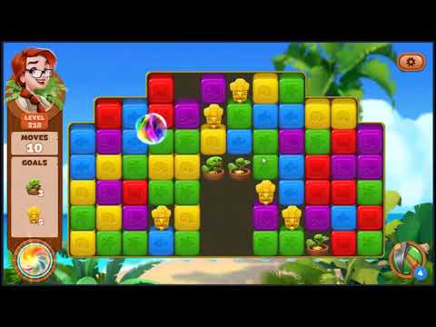 Lost Island Blast Adventure Level 518 - NO BOOSTERS 🏝️ | SKILLGAMING ✔️