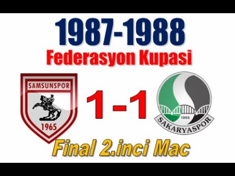 [1988.05.18] Samsun - Sakarya  1-1 (Kupa final 2.inci Mac)