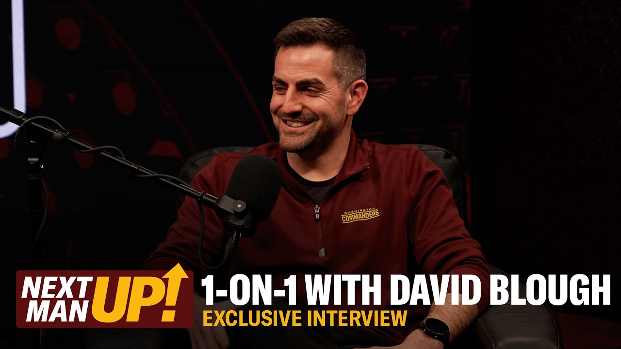Exclusive sit-down interview with Commanders new Offensive Coordinator David Blough | Next Man Up