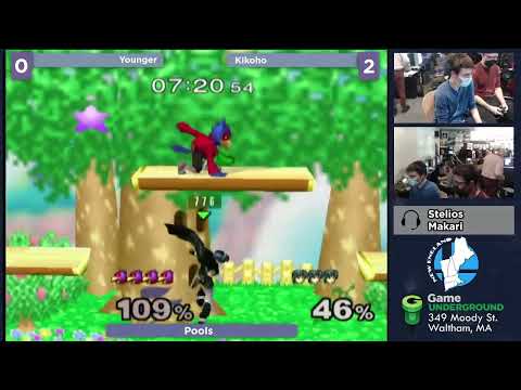 GUMI SSBM - Younger (Falco) vs. Kikoho (Marth) - Melee Pools