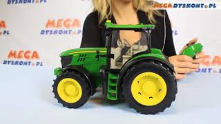 6190R John Deere Tror / Traktor 6190R John Deere - Big Farm - Britains - Tomy