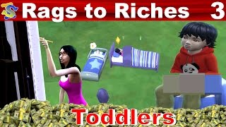 The Sims 4 Let's Play Rags to Riches Toddlers EP3