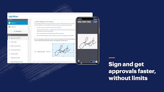 SignNow - Vídeo