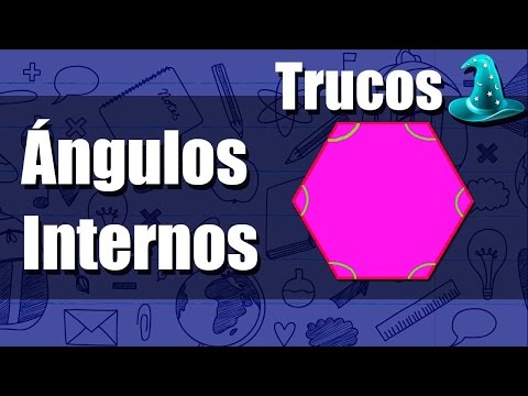 Encontrar Ángulos Internos de un Polígono Regular sin Fórmulas |Truco|