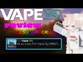 Review Resourpack VAPE V4 Boots Fps Minecraft