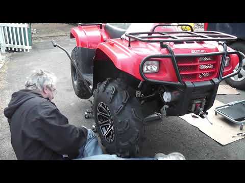 Suzuki Eiger's Get Lift Kits and Maxxis Zilla Tires