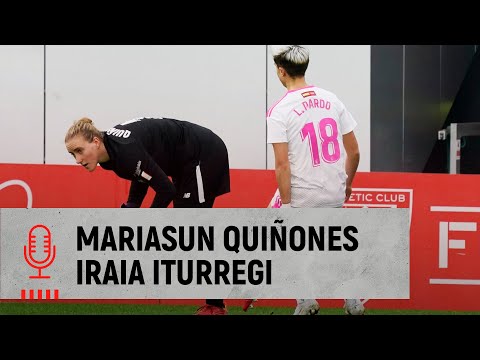 Imagen de portada del video 🎙️ Mariasun Quiñones & Iraia Iturregi | post Athletic Club 0-2 Madrid CFF | J11 Liga F