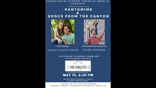 The Sacred Heart Concert Series at Oberlin & Musikos present: Pantomime | Songs from the Canyon.