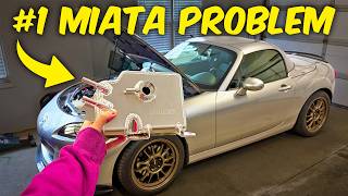 Fixing My NC Miata's BIGGEST Weakness | Moroso Coolant Expansion Tank Install!