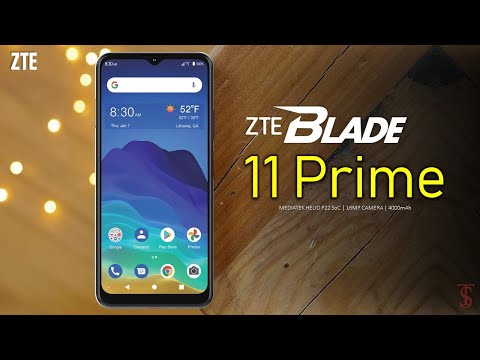 ZTE Blade 11 Prime Price, Official Look, Design, Specifications, Camera, Features