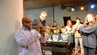 Aprenent SECOND LINE  Master class Bruce Barth i Terell Stafford
