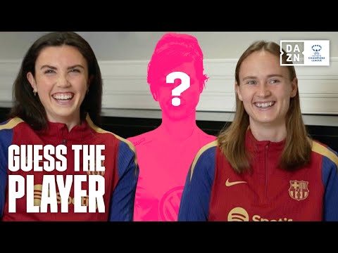 "You go girl!" - Caroline Graham Hansen & Ingrid Engen Play Guess The Player