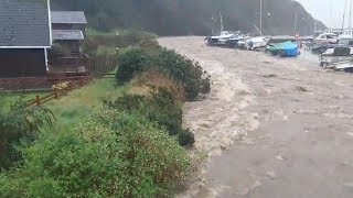 video: UK weather: Major incident declared as village floods amid rain storms
