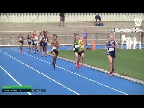U10 Girls 800m Heat 4: 2021 State Combined Events Championships // LAVicTV
