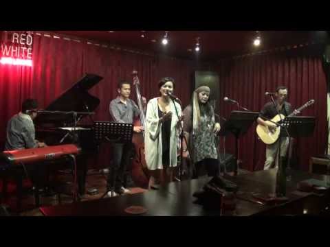 Indra Lesmana, Eva Celia, bubugiri, Donny & Jessie - Here There and Everywhere by The Beatles cover