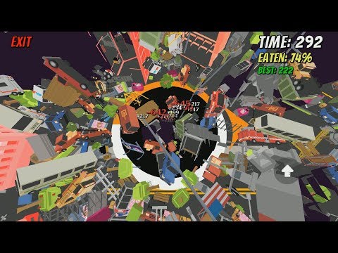 Hole.io [Void.io] Map Control: 100.00% - Big Hole