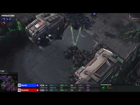 Serral vs Scarlett (Game 1)starcraft 2 2018 WCS Valencia en Español